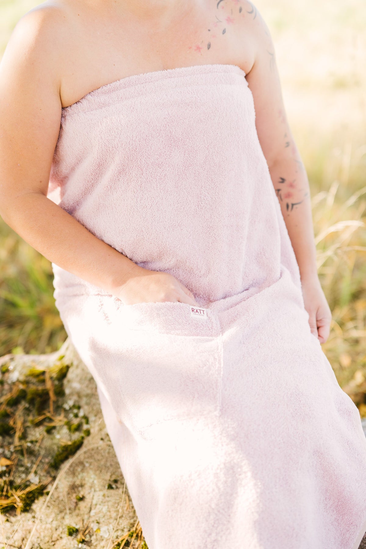 Spa Wrap for Women - Cotton Terry